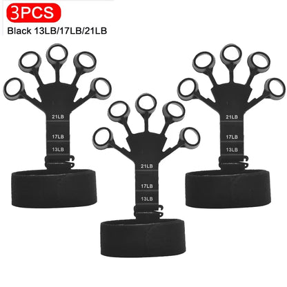 1-6Pcs Hand Grip Strengthener Physical Tools Finger Trainer Training and Exercise Gym 6Th Level Resistance Gripster Expander