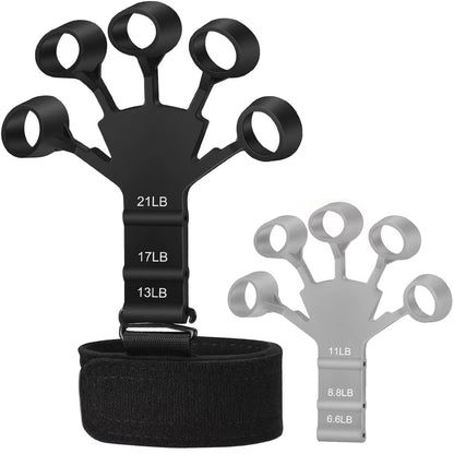 1-6Pcs Hand Grip Strengthener Physical Tools Finger Trainer Training and Exercise Gym 6Th Level Resistance Gripster Expander