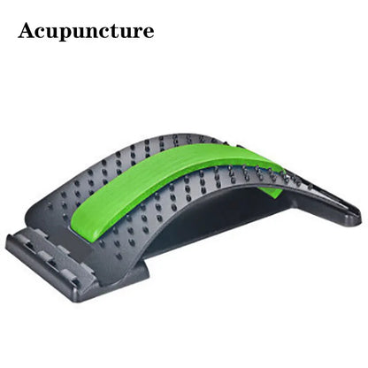 Lumbar Soothing Device, Lumbar Stretching Massager, Yoga Spine Correction, Hump Back Exercise and Stretching Equipment